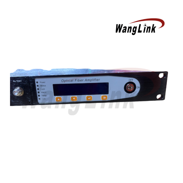 1550NM EDFA 8 PORTS, XGSPON, 77 SERIES, WDM, OUTPUTS: 8*23DBM, 1U, JDSU/LUMENTUM PUMP LASER,  CONNECTORS: SC/APC, SC/UPC  DUAL POWER SUPPLY: 110-240VAC (50/60HZ), WITH FAN COOLERS, RF TEST, RJ45 PORT, WLK