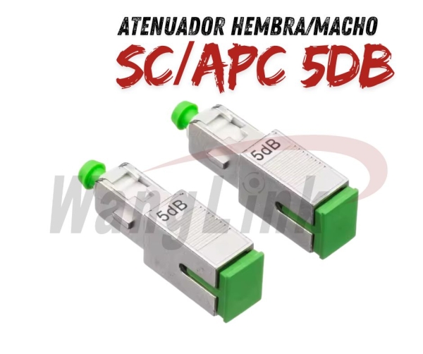 ATENUADOR HEMBRA/MACHO SCAPC 05DB