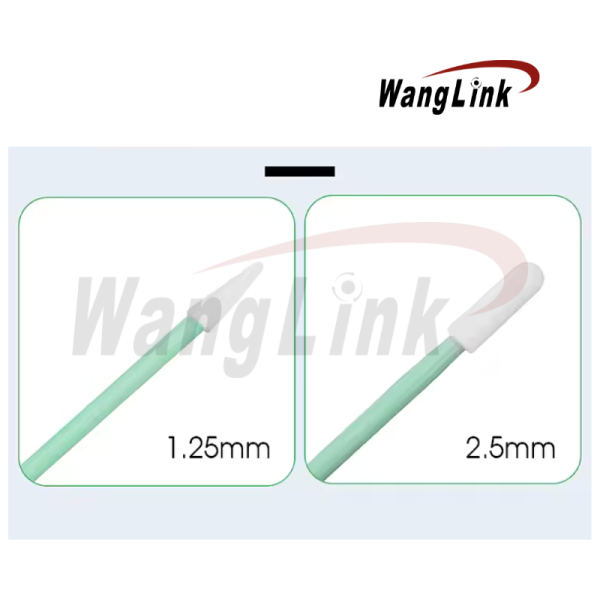 1.25MM FIBER OPTIC LINT-FREE FOAM CLEAN SWABS ISOPO (100PCS/PACK)
