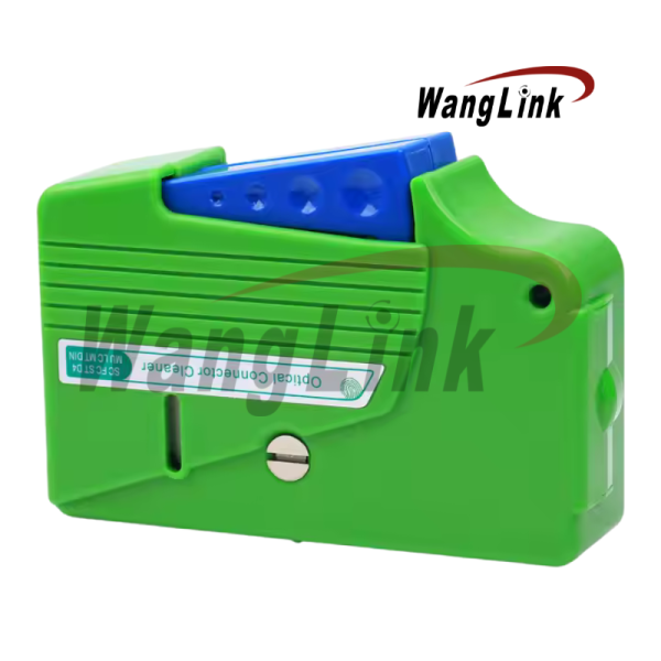 CASSETTE CLEANER FOR FIBER OPTIC, SC/LC/FC/ST (GREEN COLOR)