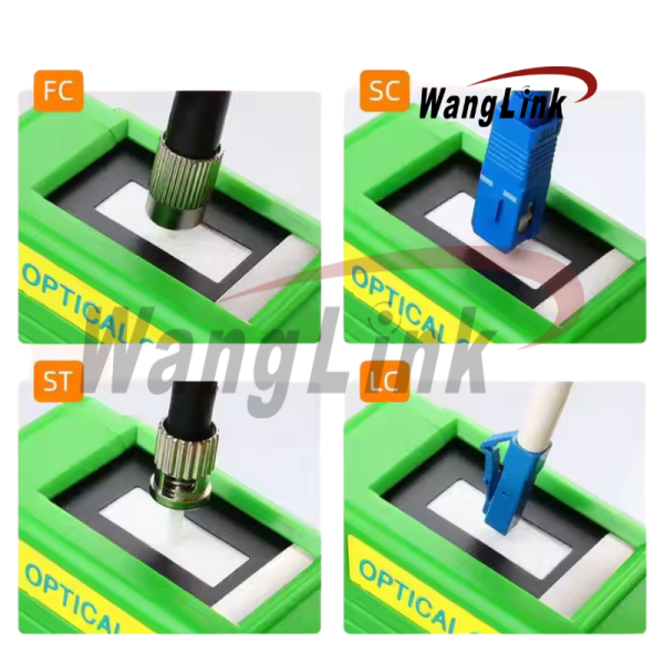 CASSETTE CLEANER FOR FIBER OPTIC, SC/LC/FC/ST (GREEN COLOR)