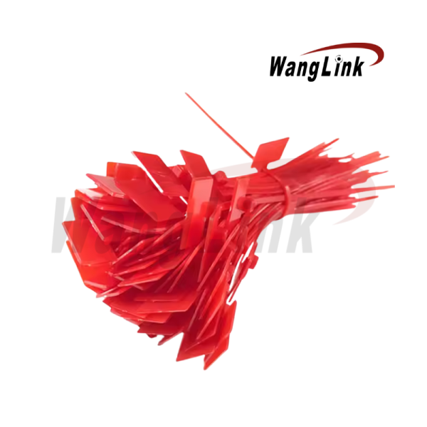 NYLON CABLE TIES, 4 X 150MM RED X 250 PCS CINTILLO