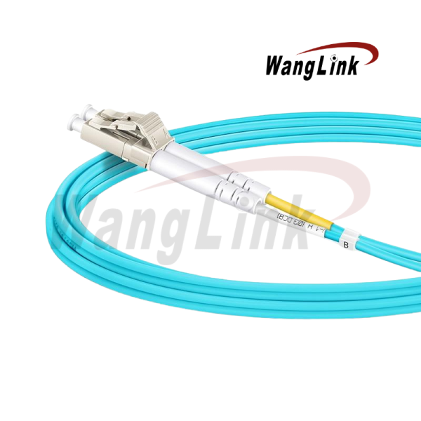 PATCHCORD LC-LC - 1 METRO OM3, 2MM, LSZH, MM, DUPLEX AQUA