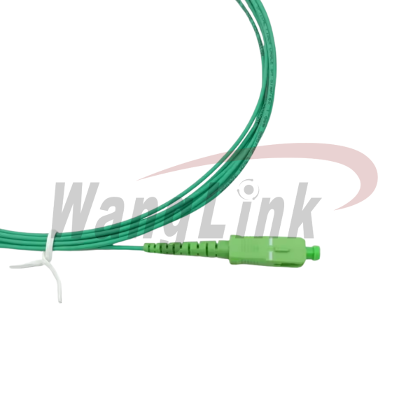PATCHCORD SCAPC-SCAPC SIMPLEX BLINDADO SM G657A2 3MM LSZH VERDE 2M