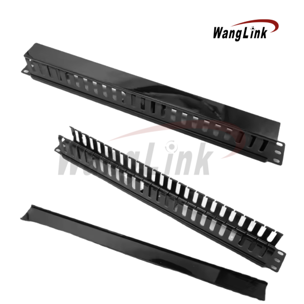 WLK-JL-48 ORDENADOR DE CABLE, HORIZONTAL, 1 RU FRONTAL 19", METAL