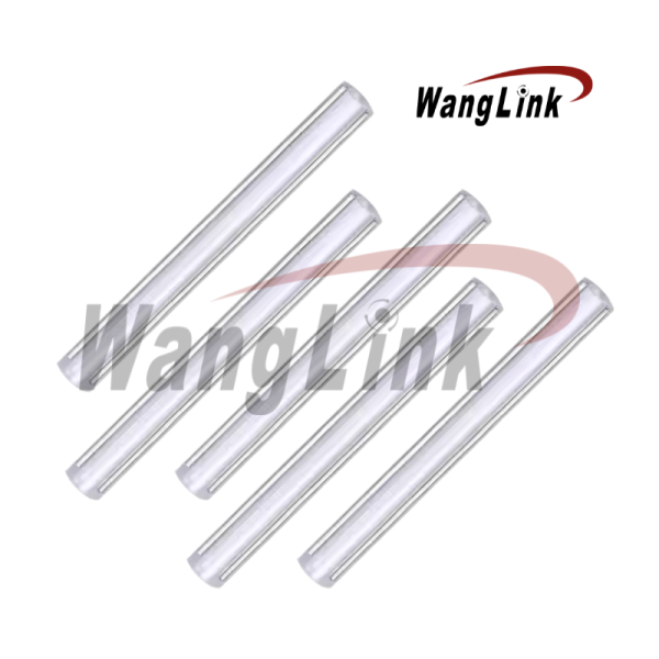TUBO FUNDA TERMOCONTRAÍBLE 60*5MM DOBLE VARILLA PARA EMPALME DE FIBRA ÓPTICA 100 UNID