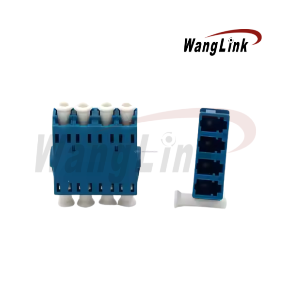 ADAPTADOR/ACOPLADOR/ENFRENTADOR LC/UPC QUAD MONOMODO