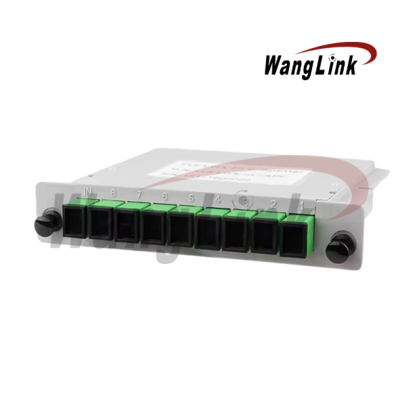 SPLITTER MODULAR BALANCEADO 1*8 SCAPC SM 0.9MM CASSETTE