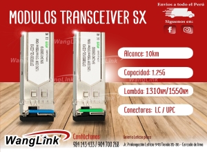 SFP TRANSCEIVER, 1.25G, SM SINGLEFIBER 1310T/1550R 1550T/1310R A/B 10KM LC CONNECTOR, DDM