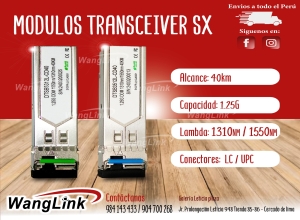 SFP TRANSCEIVER, 1.25G, SM SINGLE FIBER 1310T/1550R 40KM LC CONNECTOR, DDM