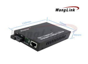 MEDIA CONVERT WANGLINK A/B 1000M SC 20KM DTLSG2-20