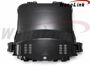 CAJA DE DISTRIBUCIÓN MINI FTTH1X16 SCAPC WL-TX4-16C PRECONCTORIZADA 4 BANDEJAS