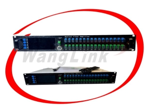 EDFA 16*22DBM WDM XGSPON CSP CATV IN: SC/APC, PON IN:SC/UPC, COM OUT: SC/APC, AC220V, 2 POWER SUPPLY, US POWER LINE , 2RU