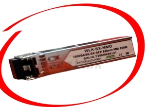 SFP TRANSCEIVER, 1.25G, MM,850NM, 550MTS, LC CONNECTOR DUPLEX, WITH DDM WLK-SX-MMD, MULTIMODO