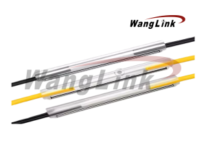 TUBO FUNDA TERMOCONTRAÍBLE 60*5MM DOBLE VARILLA PARA EMPALME DE FIBRA ÓPTICA 100 UNID