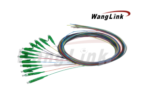 PIGTAIL FIBRA OPTICA 1.5MTS, LSZH, 0.9MM LC/APC, MONOMODO 12 COLORES