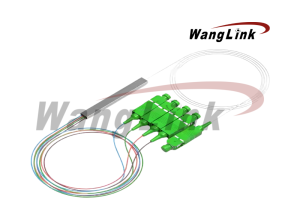SPLITTER PLC BALANCEADO 1X4 SCAPC SM 0.9MM CÓDIGO DE COLORES