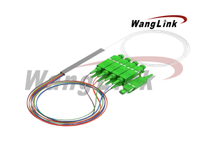 SPLITTER PLC BALANCEADO 1X8 SCAPC SM 0.9MM CÓDIGO DE COLORES